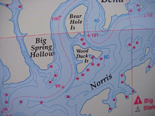 Douglas Lake Tennessee Map
